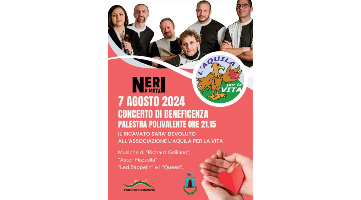 CONCERTO DI BENEFICENZA NERI A META’